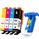 Pacote Combinado De Cartuchos De Tinta Para Hp 923 Sem Chip, Pacote Com 4