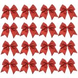 Fita De Gorgorão Cheerleading Bows Chiduerm De 8 Polegadas 16 Unidades