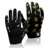 Luvas De Futebol Amyese Boys Girls Youth Com Silicone Pegajoso