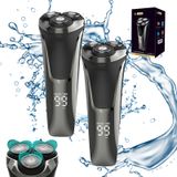 Barbeador Elétrico Snapbuy 4d Rotary Ipx7 Impermeável Para Homens