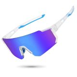Óculos De Sol Esportivos Polarizados Storycoast Uv400 Clear Frame