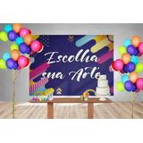 Painel Festa/aniversário 100x70cm - Personalizado