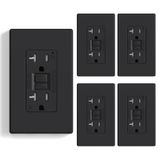 Gfci Outlet Elegrp De 20 A, Autoteste Gfi Com Design Mais Fino, Pacote Com 5