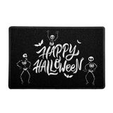 Capacho/tapete 60x40cm - Esqueletos Halloween