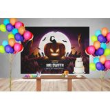 Painel Festa/aniversário 100x70cm - Doces Ou Travessuras