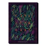 Quadro Tela 60x42cm Pantera Negra By Amaury Filho - Beek
