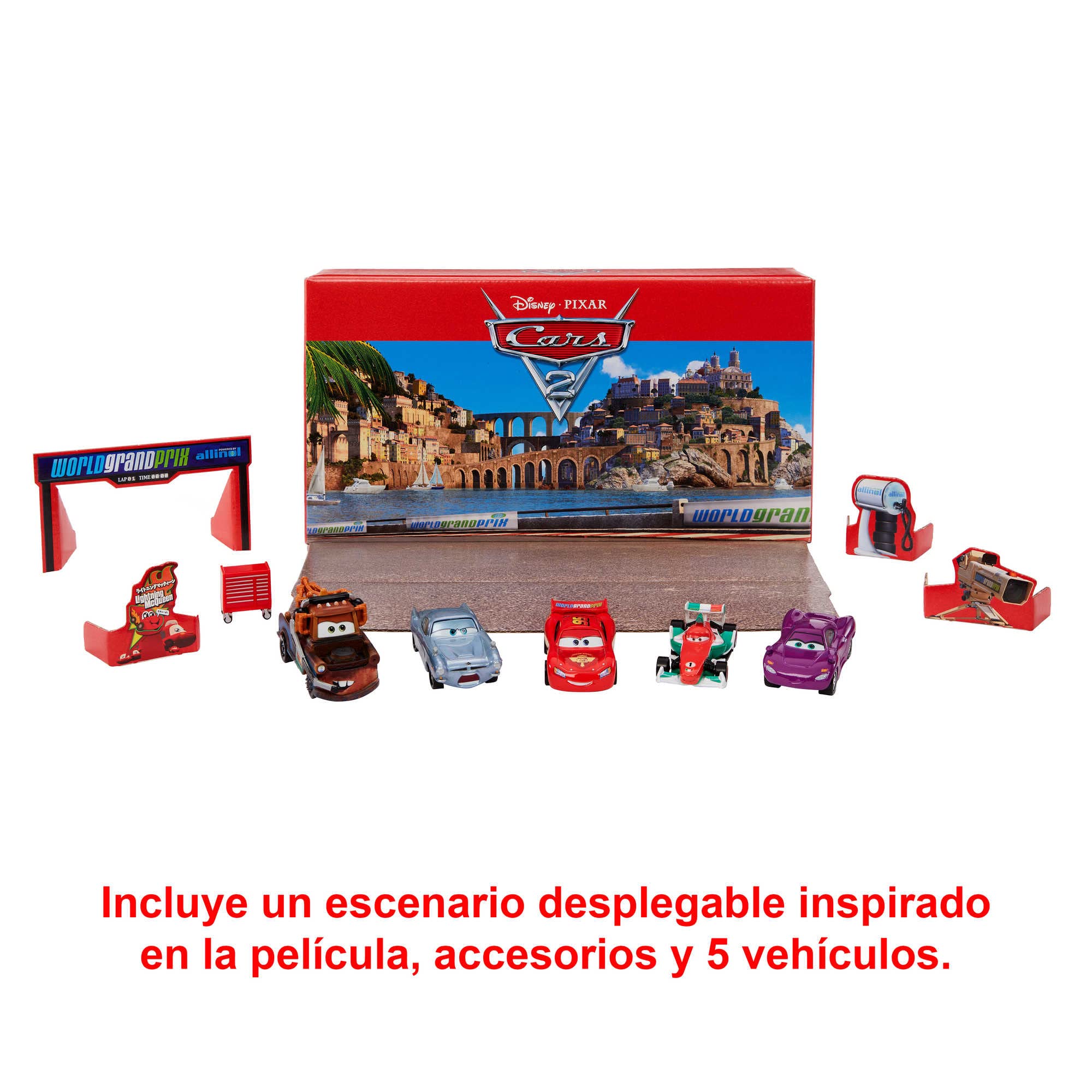 Disney Pixar Cars ミニカーセット 5台 Conjunto De Veículos De Brinquedo Mattel Disney Pixar Cars 5 Cars