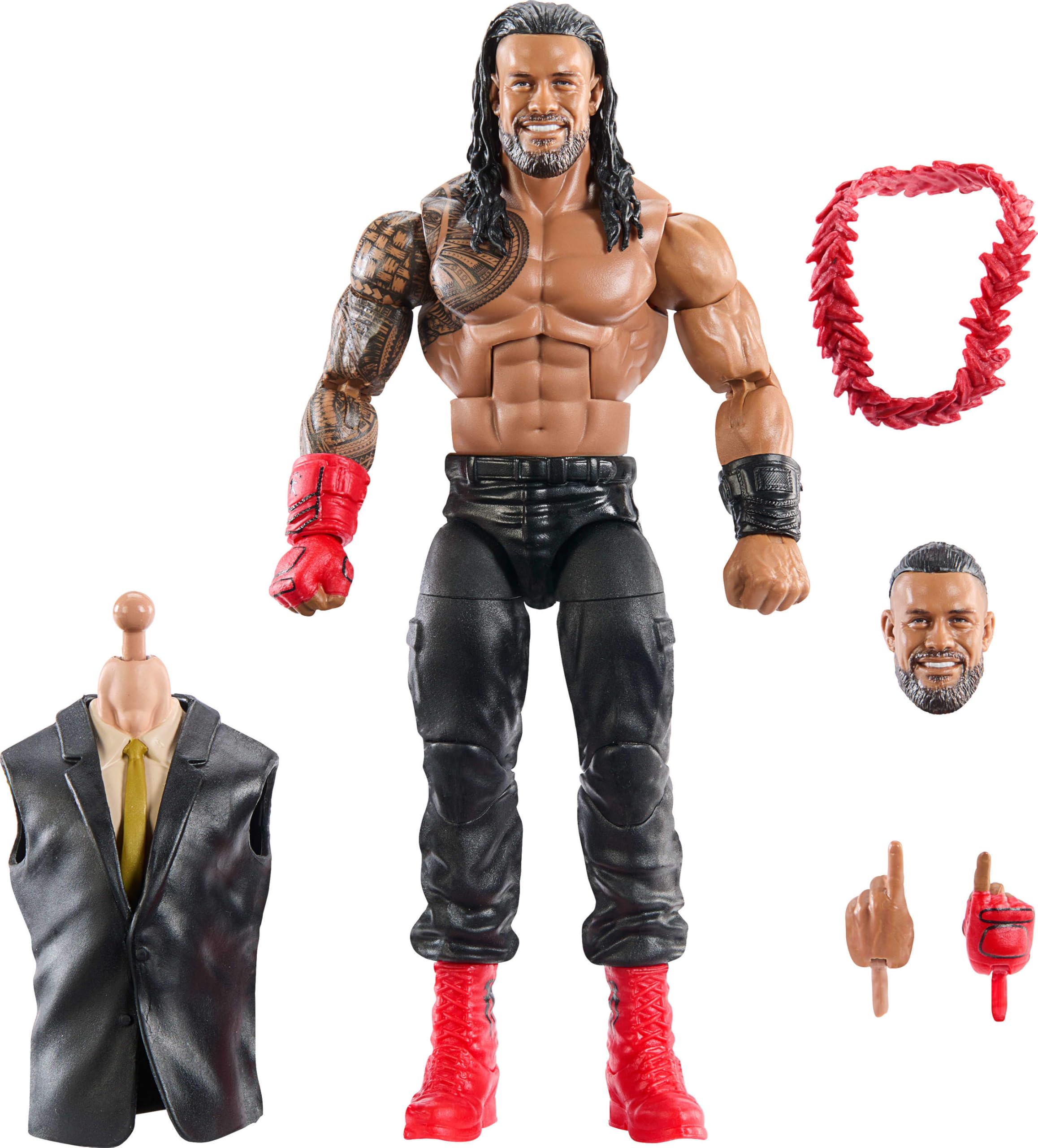 Boneco De Ação Mattel Wwe Summerslam Roman Reigns