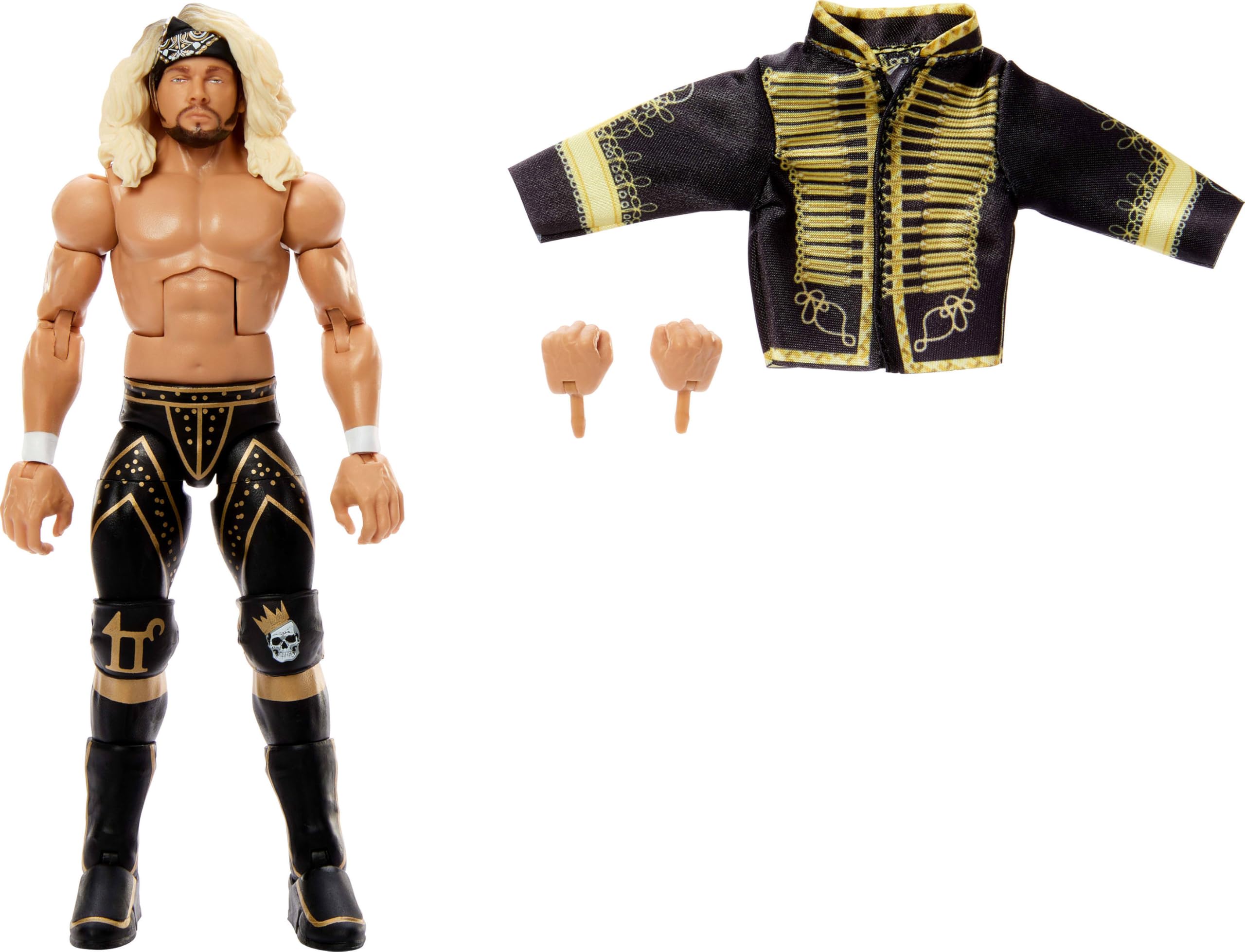 Boneco De Ação Mattel Wwe Elite Lexis King