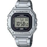 Relógio Casio Masculino Ref: W-218hd-1avdf Retangular Digital Prateado