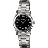 Relógio Casio Feminino Ref: Ltp-v001d-1budf Clássico Prateado