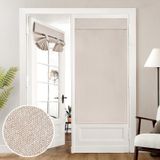 Cortinas De Porta Francesas Homeideas Linen Blackout 86x173cm 1 Painel
