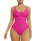 Macacão Shapewear Feelingirl Tummy Control Rosa M-l Feminino