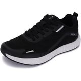 Tênis De Corrida Femininos Whitin Wide Toe Box Zero Drop Size 8 Pretos