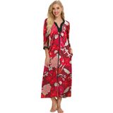 Roupão De Banho Bloggerlove Women House Dress Plus Size