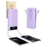 Carregador Portátil Power Bank 20000mah Pd 20w Roxo
