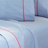 Jogo De Cama Solteiro King 200 Fios Navy - Scavone