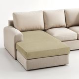 Capa De Espreguiçadeira Hokway Stretch Reversível Sand Para Sofá
