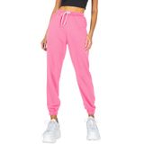 Calça De Moletom Feminina Automet Cinch Bottom Rosa Claro Tamanho L