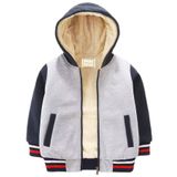Casaco Masculino Bumeex Com Capuz, Outono E Inverno, Lã Sherpa, 8-9 Anos