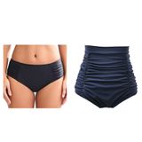 Calças De Biquíni Cocopear Com Cobertura Total Para Controle De Barriga Para Mulheres