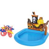 Piscina Inflável Playground 84l Navio ,40m X 1,30m X 1,04m