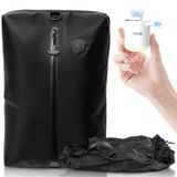Bolsa De Vácuo Bagail Tpu Para Viagens Reutilizável Com Zíper Impermeável