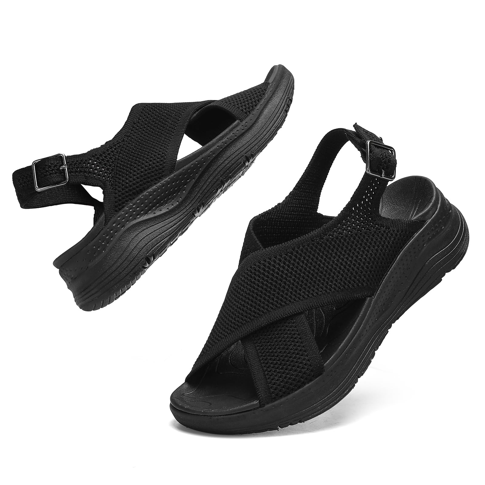 Sandálias De Caminhada Bravover Arch Support Orthotic Women
