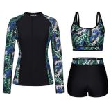 Roupas De Banho Femininas Kate Kasin 2025 Plus Size Rash Guard Upf 50+