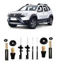 4 Amortecedores+4 Kits Renault Duster 4x2