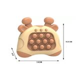Brinquedo Pop-it Educativo Divertido Anti Stress Girafa