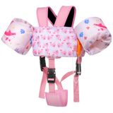 Colete De Natação Moko Kids Toddler 20-50 Libras Pink Whale