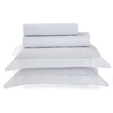 Jogo De Cama Queen Vida Bela 200 Fios Liso Kacyumara