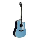 Violão Tagima Andes Folk Eletroacústico Aço Lake Placid Blue Satin