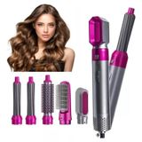 5 Em 1 Escova Secador Cabelo Alisadora Profissional Penteado