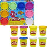 Massa Playdoh Com 8 Potes Rainbow - Hasbro