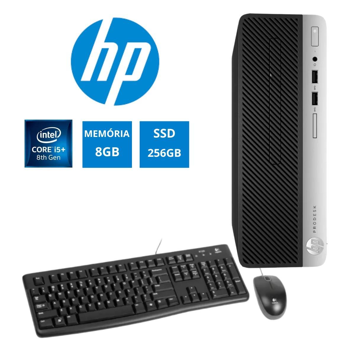 Pc Completo Hp Pro Deck I5 8 Geração 8gb Ssd 256gb Win11 - Carrefour