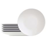Prato De Sobremesa Porcelana Leonora 19cm 6 Unidades - Tramontina 96950/008