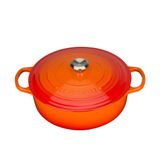 Panela Risotto Le Creuset 30cm Signature 6,4lt - Laranja 211793009
