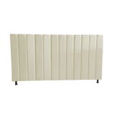 Cabeceira De Cama Box Estofada Gabi Casal 140 Cm Suede Porcelana Do Lar Móveis