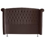 Cabeceira De Cama Box Toquio Casal 140 Cm Suede Rosê Do Lar Móveis E Decoração