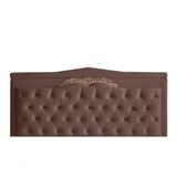 Cabeceira De Cama Box Painel Barcelona Casal 140 Cm Retro Capitonê Botão Encapados Suede Rosê Do Lar Móveis