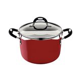 Panela Espagueteira Tramontina 22cm 5,4l Mônaco Indução - Vermelho 28709/722