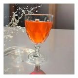 Jogo De Taças Bela Flor Vidro 330ml Com 6 Pçs Incolor.