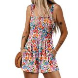 Macacão Feminino De Grandes Dimensões Multicolorido Dokotoo, Moda 2025
