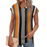Blusa Feminina Weeso, Manga Curta, Gola Redonda, Verão 2025, Na Moda