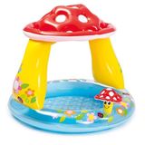 Piscina Com Cobertura Cogumelo - 45 Litros - Intex Unica Piscina Com Cobertura Cogumelo - 45 Litros - Intex