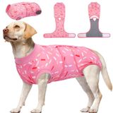 Dog Recovery Suit Kuoser Para Cães Machos Fêmeas Após Cirurgia
