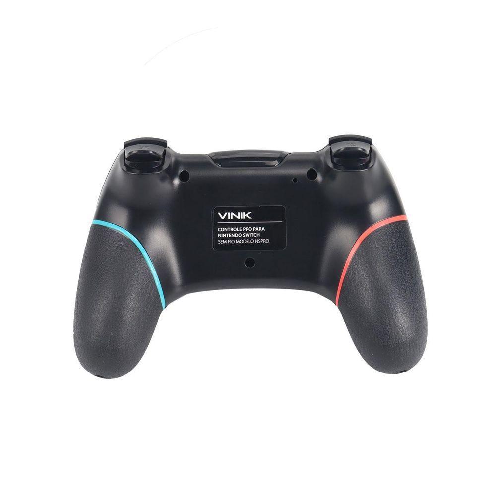 Controle Sem Fio Nintendo Switch Pro Vinik Nspro - Carrefour