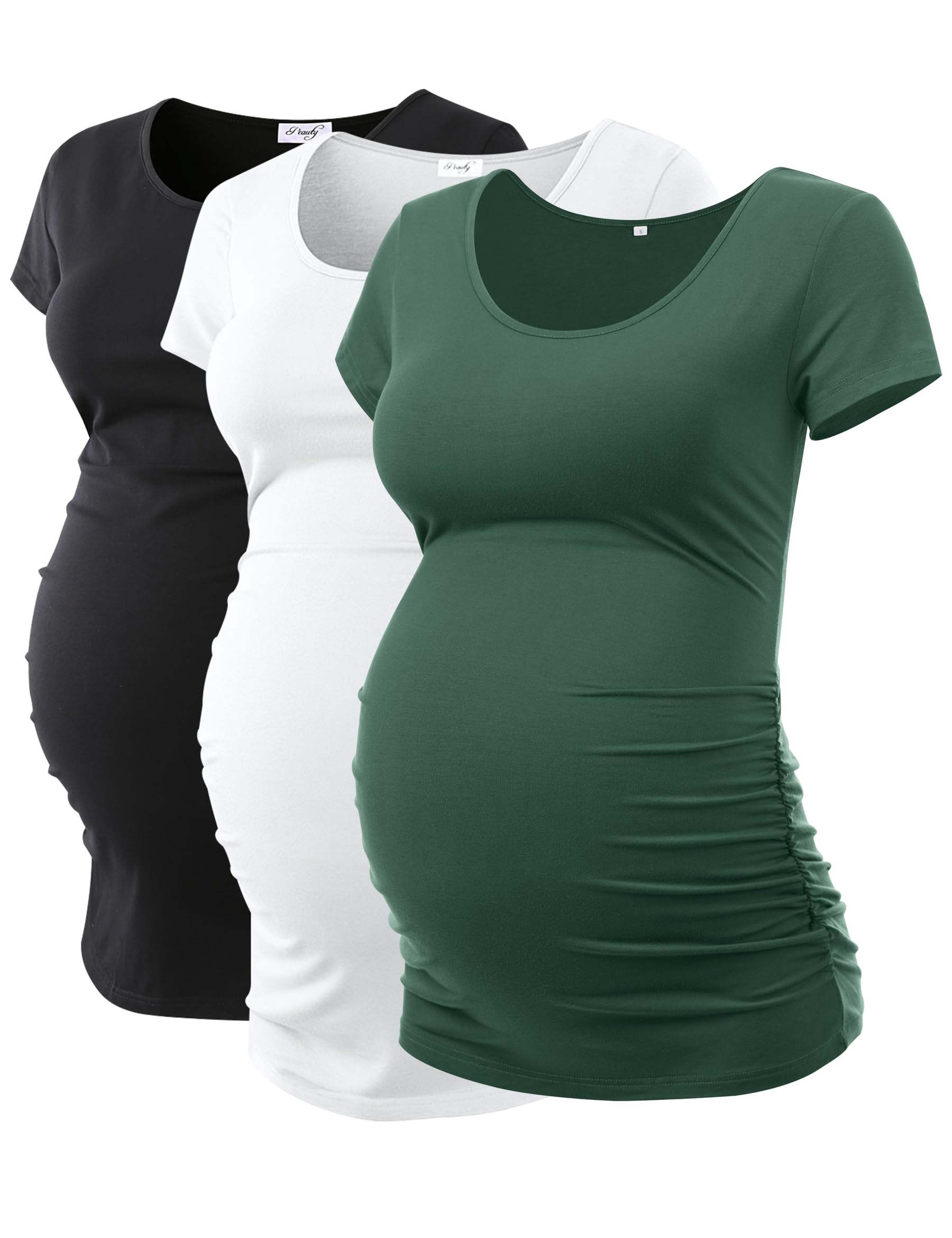 Roupas De Maternidade Peauty Summer Maternity Shirts White M